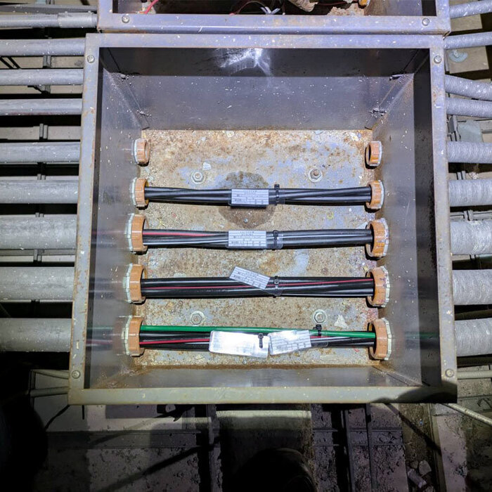 「岡崎中央総合公園野球場受変電設備改修工事」令和7年11月末　進捗状況のお知らせ