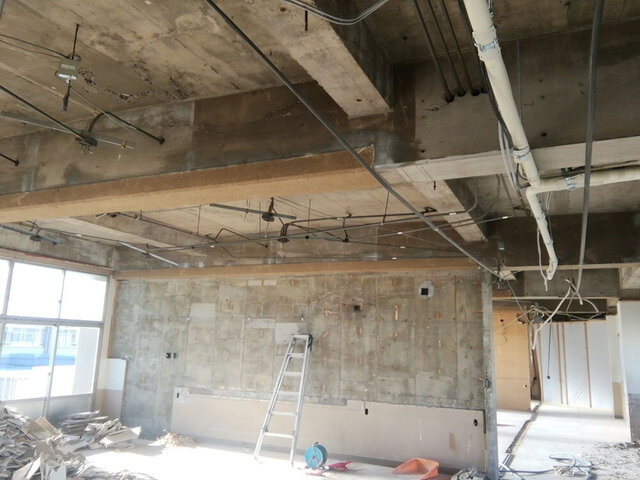 中棟3階　撤去状況