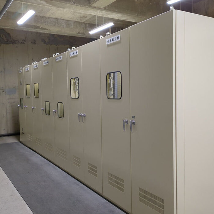 「岡崎中央総合公園野球場受変電設備改修工事」令和 8年 1月末　進捗状況のお知らせ