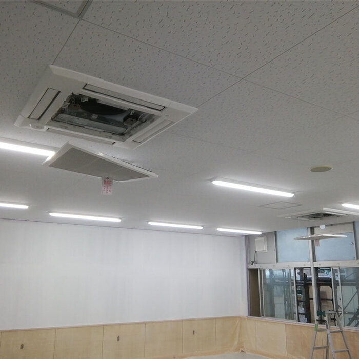 「岡崎市立矢作中学校中棟大規模改修電気設備工事」令和8年3月末　進捗状況のお知らせ